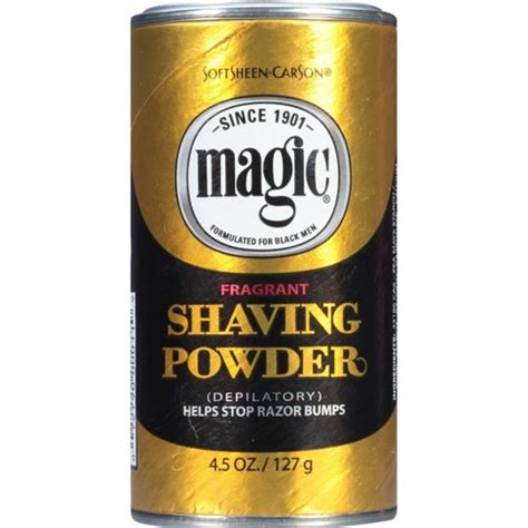Magic shaving powder targwt